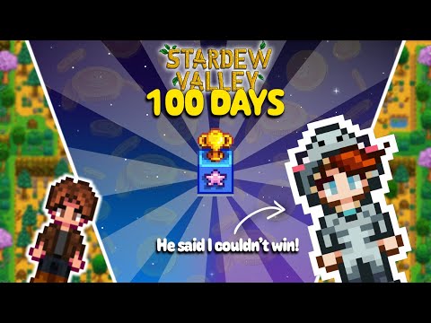 100 Days of Stardew Valley | Poxial VS Sharky!