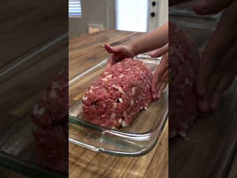 HOW TO MAKE THE BEST HOMEMADE MEATLOAF #shorts