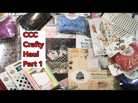 Utah Crafty Haul part 1 | Country Craft Creations