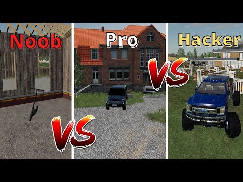 FS19 Noob vs Pro vs Hacker Game Style Comparison Farming Simulator2019 LS19 | Farming Ecke