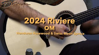 Dream Guitars - 2024 Riviere OM, Honduran Rosewood & Swiss Moon Spruce #guitardemo #acousticguitar