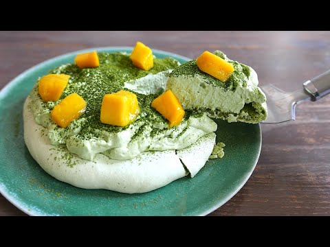 Pavlova au Matcha | wa's Cuisine | 抹茶パブロば