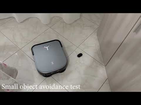 ECOVACS Deebot X2 Omni Robot Vacuum Cleaner - testing the object avoidance system