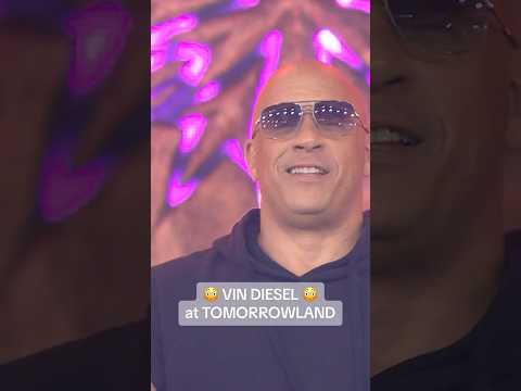 Unforgettable moment at Tomorrowland ❤️ #vindiesel #dimitrivegasandlikemike #tomorrowland #dj