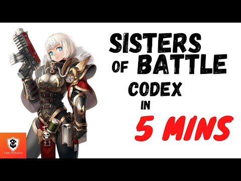 Sisters of Battle 10th codex in 5 mins