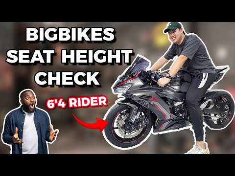 Seat Height Check with 6'4 Kuya Long | Garage Tour