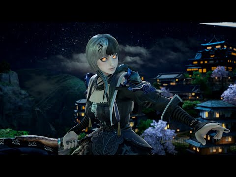 SoulCalibur VI x Hololive: Shiori Novella (シオリ・ノヴェラ) custom character exhibition (CPU vs CPU)