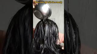 NO MORE DRY, FRIZZY HAIR|Try this to get silky, smooth hair❤️|#shorts #ytshorts