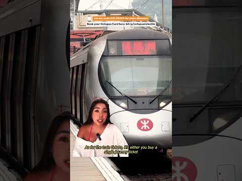 MTR Hong Kong Train System Guide and Navigation Tips! Full video on Tiktok: @colzvidal #mtrhongkong