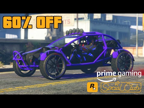 60% OFF THE VAGRANT! | Customizing & Driving | Prime Gaming | GTA Online