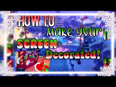 || How to *decorate* your screen in royale high with stickers!|| Mmp05