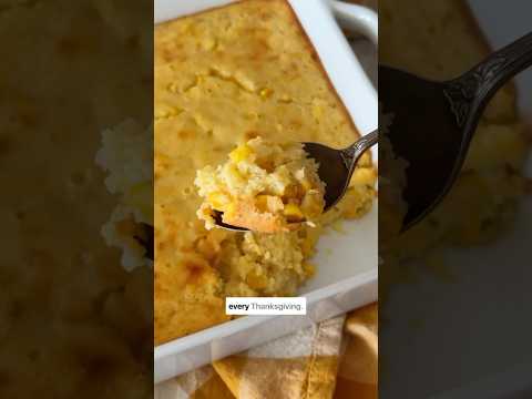 Classic Jiffy Corn Casserole Made Lighter!