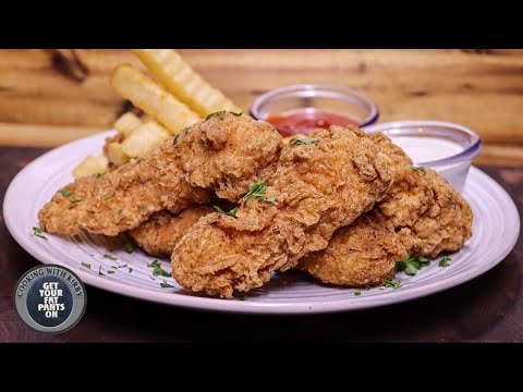 Deep Fried Chicken Tenders - Easy Recipes - Fried Chicken Recipe