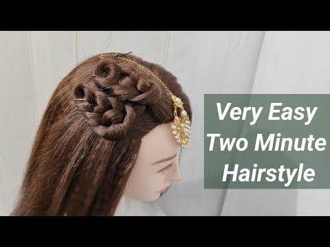 Half Up Hairstyles Front | Hairstyle Chain Braid | Hair style girl