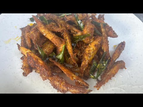 Netholi Fish Fry | Easy and Delicious Netholi Fish Fry Recipe | Anchovy Fish Fry