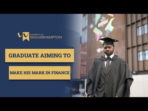 Graduate aiming to make his mark in finance   | #WLVGrad