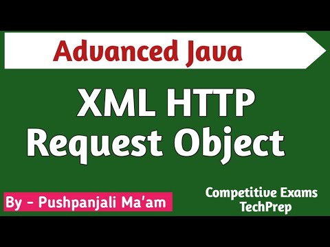 Lec  - 6.2 XML Http Request Object in Advanced Java in Hindi