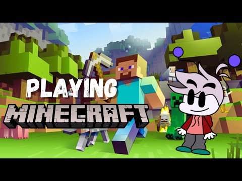 Playing Minecraft!