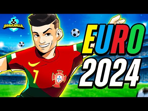 I Won the EURO with Cristiano Ronaldo in Brawlhalla!