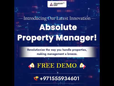 Introducing Our Latest Innovation - Absolute Property Manager!  #propertymanagement #uaeproperty