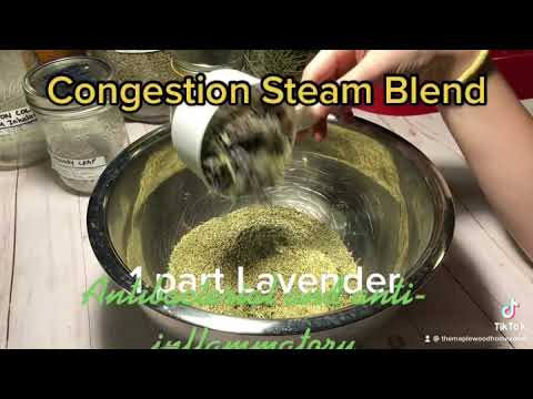 Congestion Steam Blend