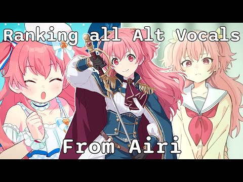 Ranking ALL Airi Alt Vocals [Project Sekai]