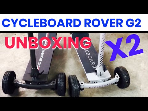 CycleBoard Rover G2 Unboxing X 2