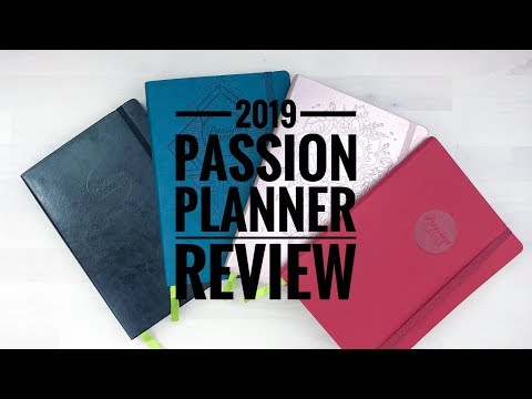 2019 Passion Planner Pro Review and Comparison