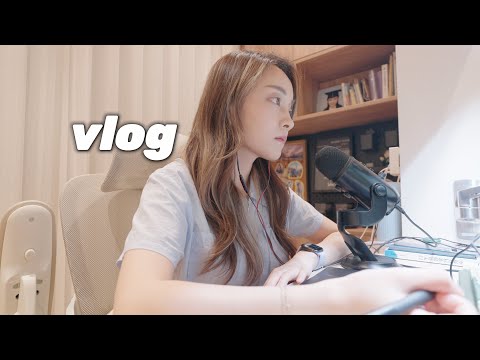 VLOG#55｜独居且自律的工作日常｜忙碌的夏日每天都吃啥｜制作吐了的碱水面包｜抓住伏羊节的尾巴喝碗拉面吧