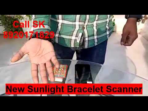 New Sunlight Bracelet Scanner for Win Card Game 8920171829