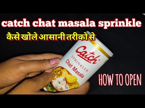 catch chat masala sprinkle को आसानी से खोलने का तरीका#khushbootherasoi #cooking #recipe #kitchentips