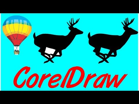 Corel Draw Tips & Tricks Trace and has WHITE on top of the BLACK