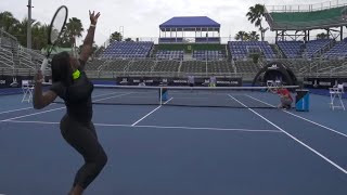 Tennis Trick Shots ft. Serena Williams | Dude Perfect