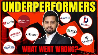 Underperforming stocks from the past discussion!