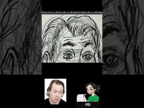 How to Improve Your Portraits: Art Critique of a Steve Buscemi Drawing