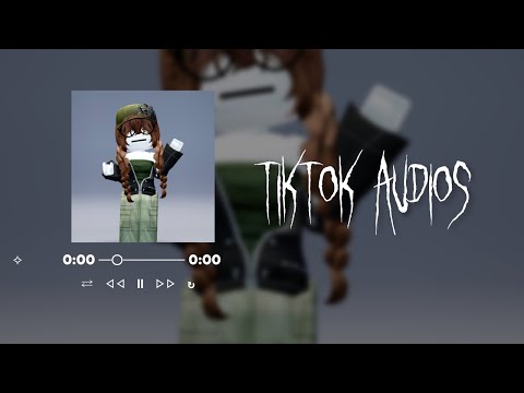 20 TikTok audios for your edits✨