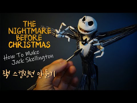 Making JACK SKELLINGTON (The Nightmare Before Christmas) Clay_Halloween DIY