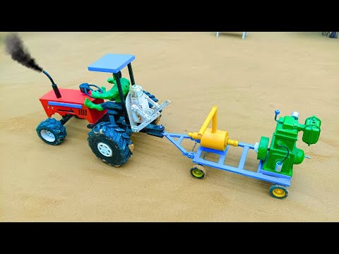 diytractor making modern farming cultivator machine creative science project | Live🔴@Acrofter1