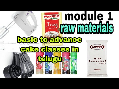 basic to advance baking classes class 1 in telugu || free cake classes in telugu #cakewithoutoven