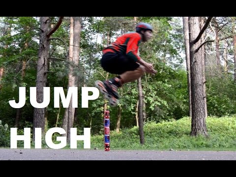 JUMP High & Far on Rollerblades - VLOG #2