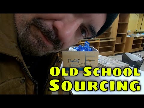 Old School Sourcing With No Money