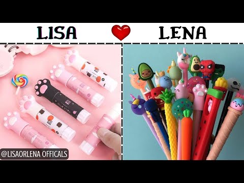 LISA OR LENA SCHOOL SUPPLIES 😍