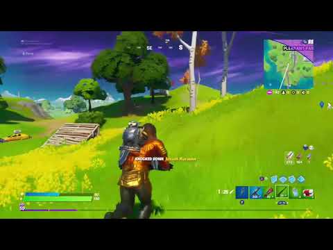 Sniping marauders in Fortnite