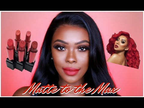 Lipsticks I Never Knew I Needed | Morphe Mega Matte Lipstick Ft Nikita Dragun