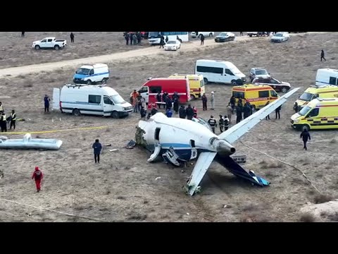 Dozens dead as passenger plane crashes in Kazakhstan