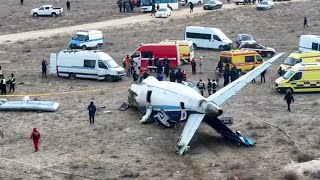 Dozens dead as passenger plane crashes in Kazakhstan