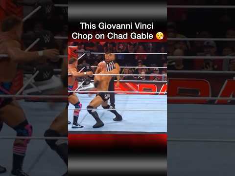 Giovanni Vinci Lit Chad Gable Up | #WWE #Shorts