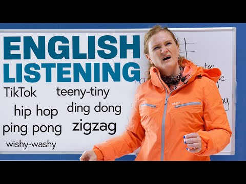 English Listening Practice: TikTok, ding-dong, hip hop, teeny-tiny