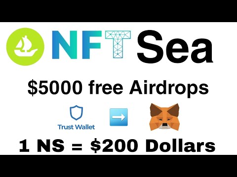 Free Airdrop Token $5000 NFTSEA in Trust Wallet & Metamask | Metaverse Project free Airdrop