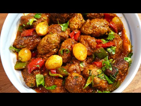 SUPER DELICIOUS Lamb Kofta Curry (IN ENGLISH) | Step By Step Guide